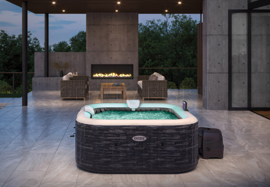    Intex 28450 PureSpa Bubble Massage Greystone Deluxe (175  71 )