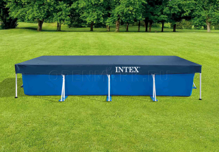      Intex 28039 Rectangular Pool Cover ( 450  220 )