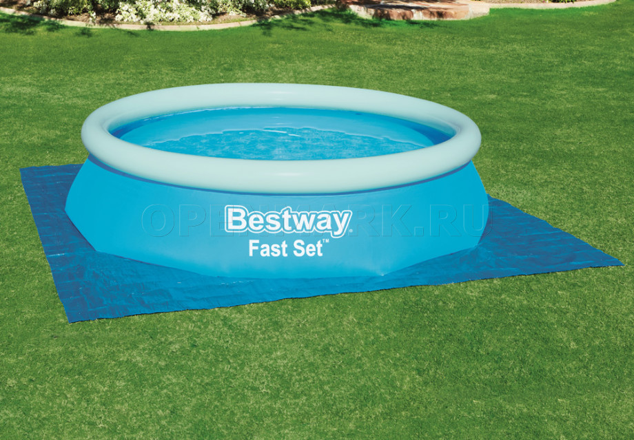    Bestway 58001 Pool Ground Cloth ( 335  335 )