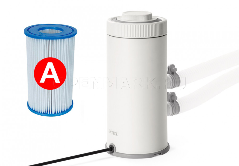    Intex 26604 Cristal Clear Cartridge Filter Pump C530