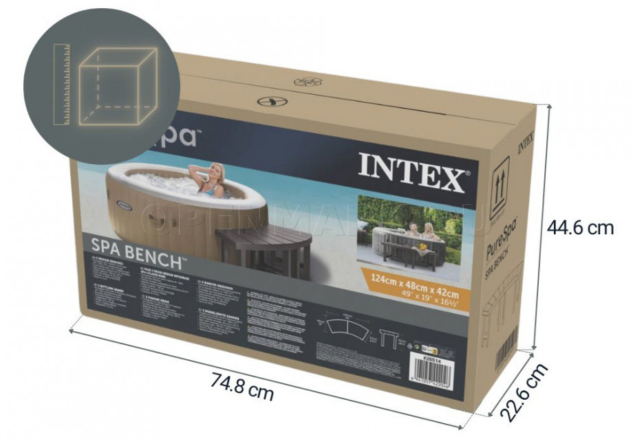     Intex 28514 Spa Bench Medium