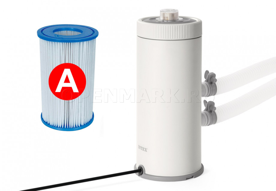    Intex 26638 Cristal Clear Cartridge Filter Pump C1000