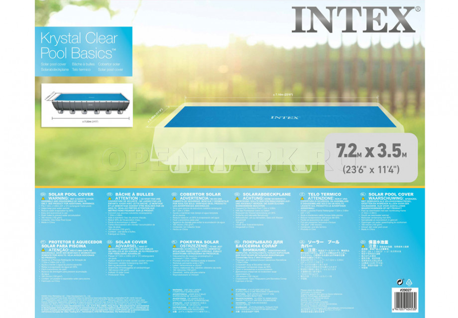      Intex 28017 Solar Cover ( 716  346 )