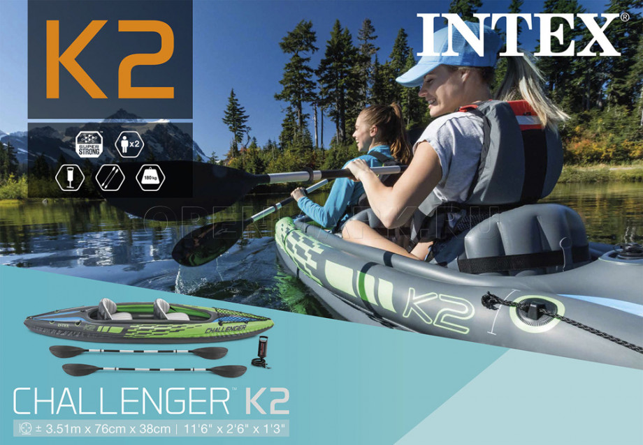    Intex 68306NP Challenger K2 + 2     
