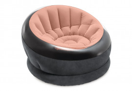 Надувное кресло Intex 68582NP Empire Chair (пудровое, без насоса)