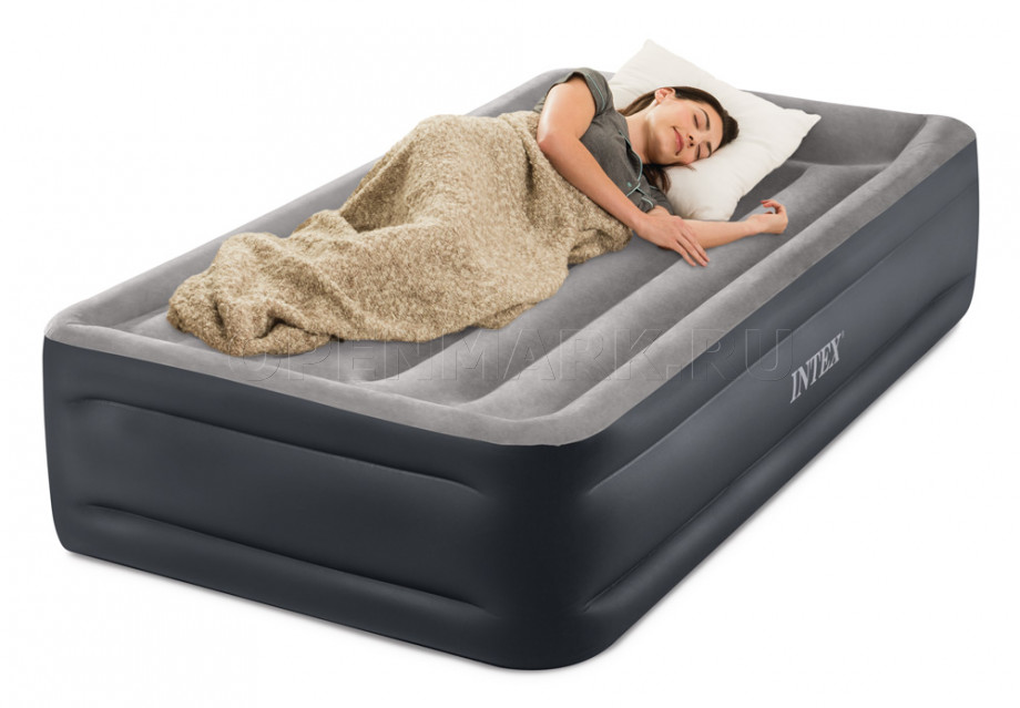    Intex 64132ND Deluxe Pillow Rest Raised Bed +  