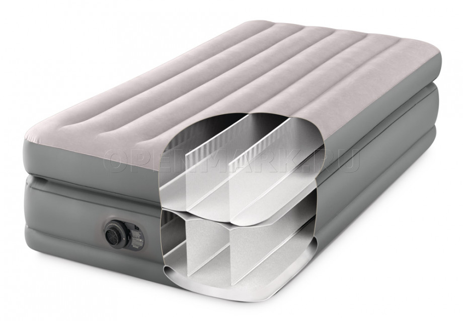    Intex 64162ND Prime Comfort Elevated Airbed +  