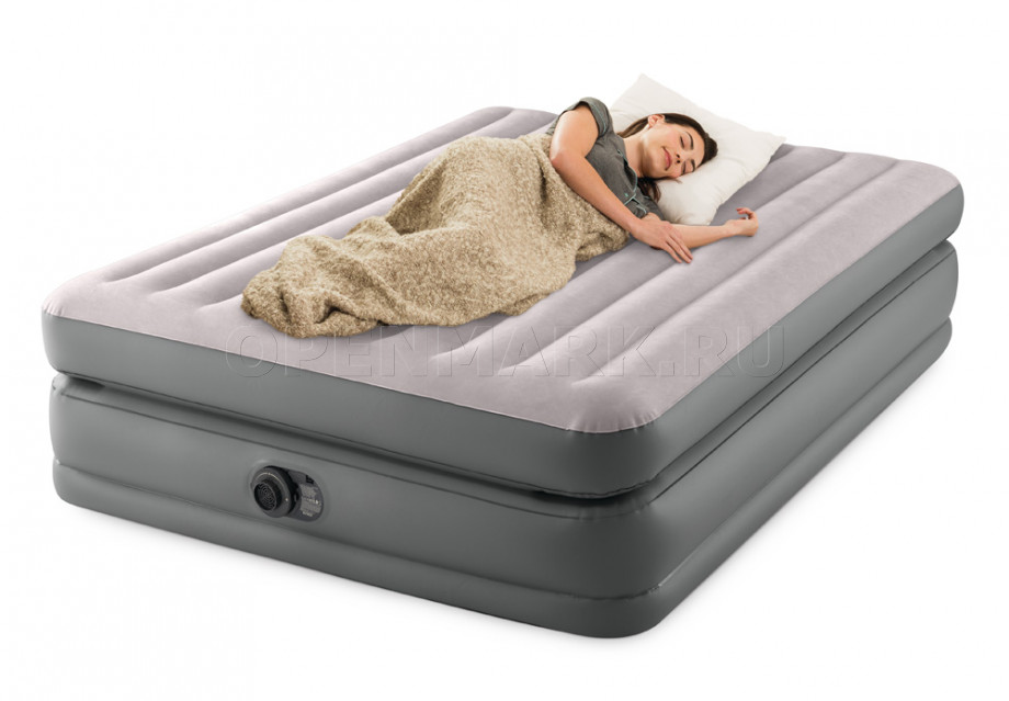    Intex 64164ND Prime Comfort Elevated Airbed +  