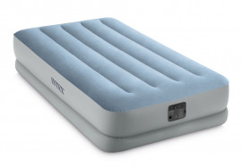    Intex 64166 Mid-Rise Comfort Airbed +  