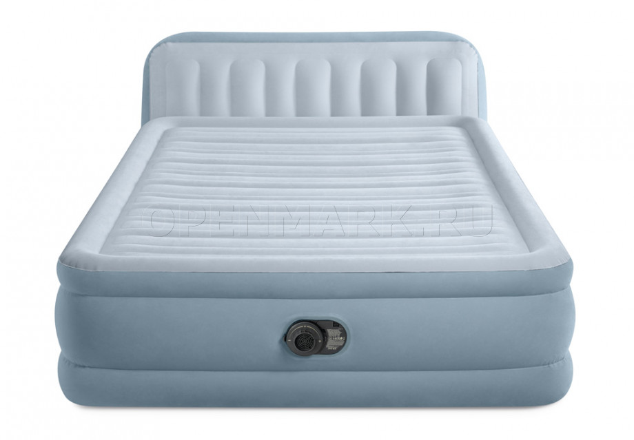    Intex 64450ND Plush Headboard Airbed +  