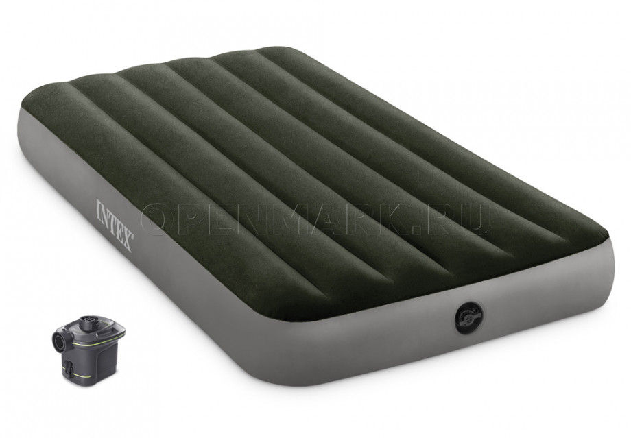    Intex 64777 Prestige Downy Airbed +    