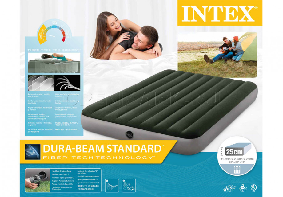    Intex 64779 Prestige Downy Airbed +    