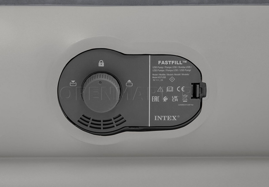    Intex 64112 Prestige Mid-Rise Airbed +  USB-
