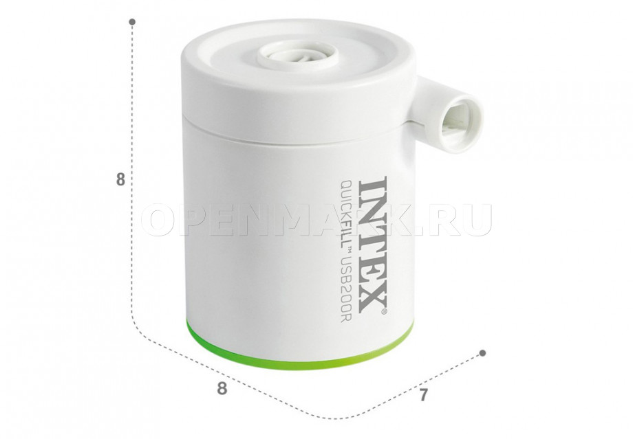    USB  Intex 66637 QuickFill Electric Pump USB200R Rechargeable, 5V 2Ah