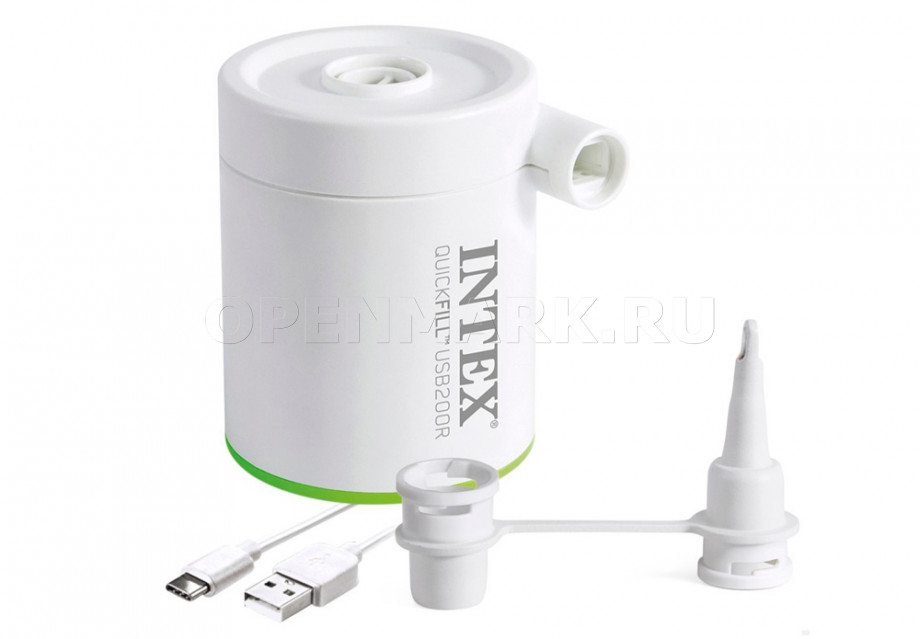    USB  Intex 66637 QuickFill Electric Pump USB200R Rechargeable, 5V 2Ah