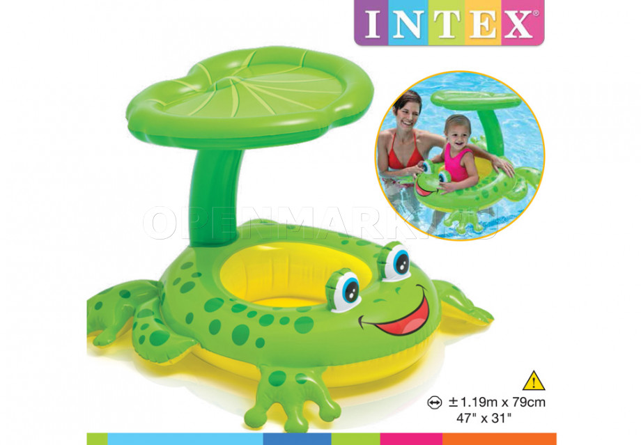     Intex 56584NP Froggy Friends Shaded Baby Float ( 1  2 )