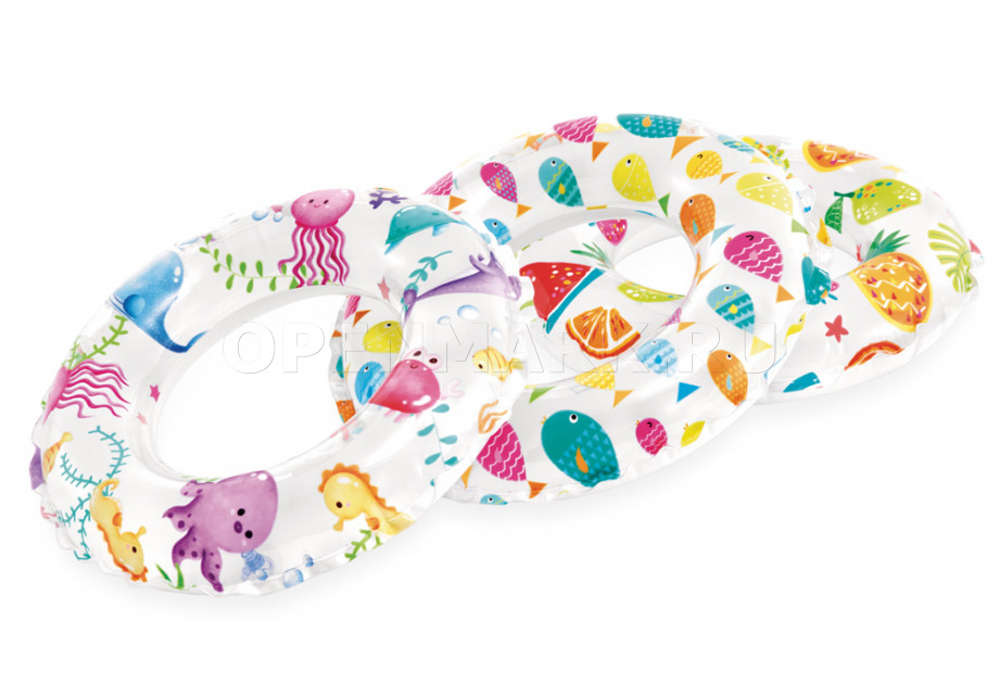      51  Intex 59230NP Lively Print Swim Rings ( 3  6 )
