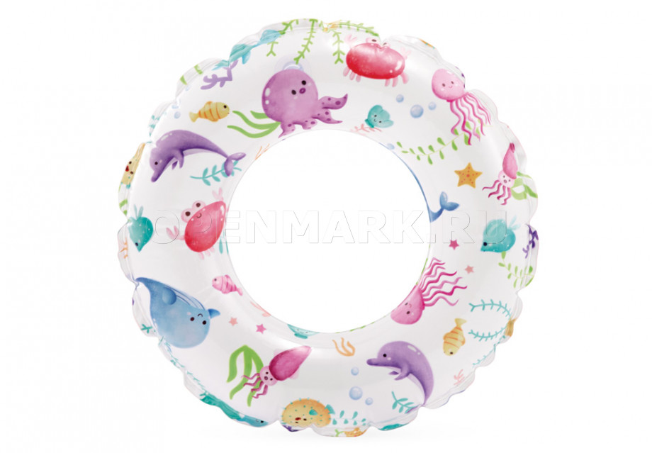     61  Intex 59241NP Lively Print Swim Rings ( 6  10 )