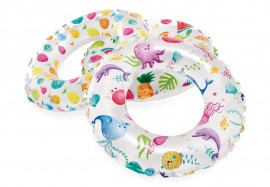      61  Intex 59241NP Lively Print Swim Rings ( 6  10 )