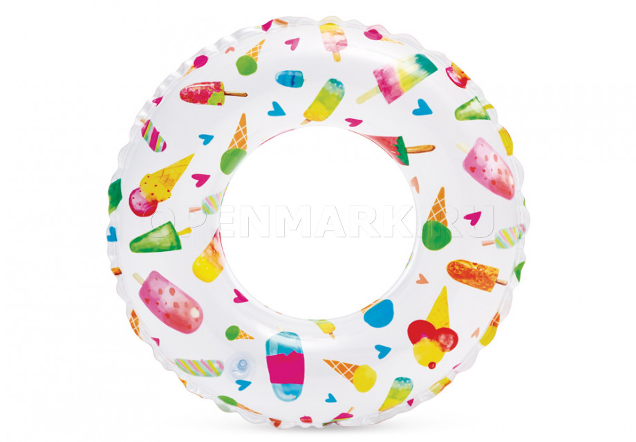      61  Intex 59241NP Lively Print Swim Rings ( 6  10 )