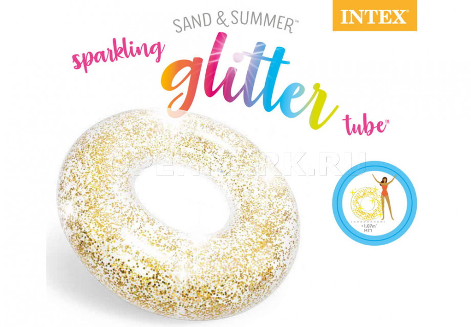      119  Intex 56274NP Sparkling Glitter Tube ( 9 )