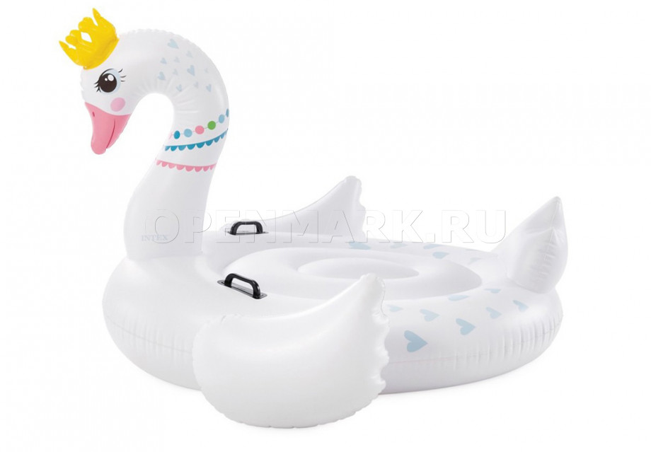    Intex 57562NP Majestic Swan Ride-On (142  137  99 )