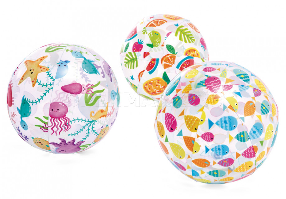    51  Intex 59040NP Lively Print Balls ( 3 )