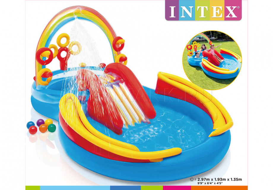   -    Intex 57453NP Rainbow Ring Play Center ( 2 )