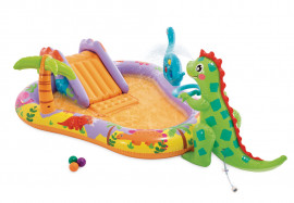 Надувной игровой центр-бассейн Intex 56139NP Dino Park Play Center (от 2 лет)