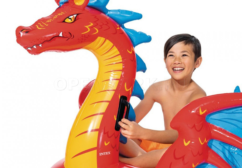       Intex 57577NP Magical Dragon Ride-On ( 3 )