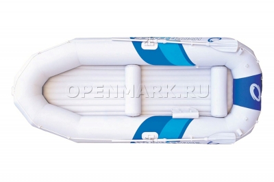 Четырехместная надувная лодка Bestway 65021 Marine Pro-II Raft Set + алюминиевые вёсла и насос