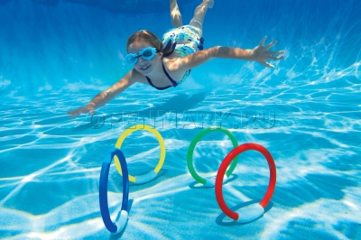 Подводные кольца Intex 55501 Underwater Fun Rings (от 6 лет)