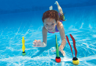 Подводные игрушки с водорослями Intex 55503 Underwater Fun Balls (от 6 лет)