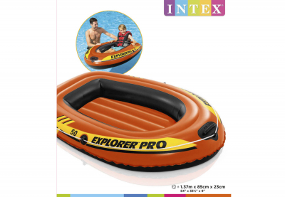 Одноместная надувная лодка Intex 58354NP Explorer Pro 50