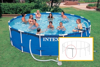 Секция каркаса SK76512WA для круглых бассейнов Intex Metal Frame размером 488 х 107 см