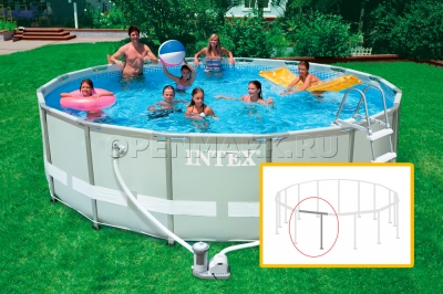Секция каркаса SK76514WA для круглых бассейнов Intex Ultra Frame размером 427 х 107 см