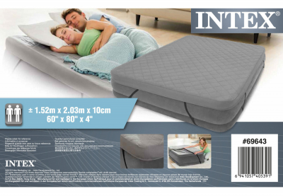 Наматрасник Intex 69643 Airbed Cover для двуспальных надувных кроватей