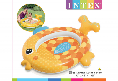      Intex 57111NP Friendly Goldfish Baby Pool ( 1  3 )