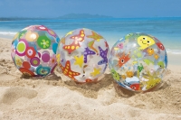 Надувной мяч диаметром 61 см Intex 59050NP Lively Print Balls (от 3 лет)