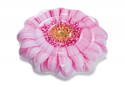 Матрас надувной для плавания Маргаритка Intex 58787EU Pink Daisy Flower Mat (142 х 142 см)