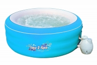 Надувной бассейн джакузи Bestway 54100 Lay-Z-Spa Massege Tub (синий, 206 х 71 см)