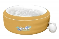 Надувной бассейн джакузи Bestway 54102 Lay-Z-Spa Massege Tub (желтый, 206 х 71 см)