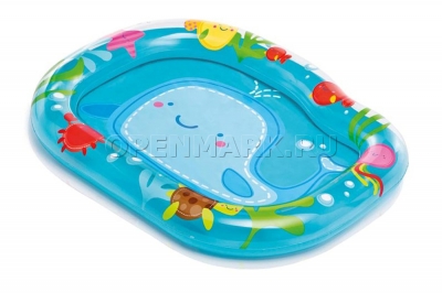    Intex 59406NP  Lil Whale Baby Pool ( 1  3 )