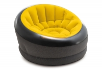 Надувное кресло Intex 68582NP Empire Chair (жёлтое, без насоса)